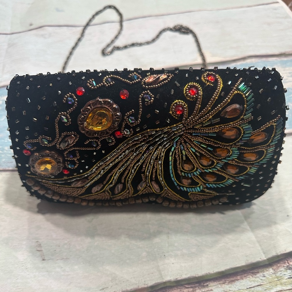 Expressions NYC beaded purse/clutch